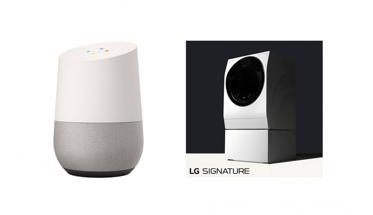 LG Waschmaschine, Luftreiniger und Co.: LG kündigt Google Home kompatible Produkte an, Bild 1 Haushaltsgeräte Waschmaschine, Luftreiniger und Co.: LG kündigt Google Home kompatible Produkte an - News, Bild 1