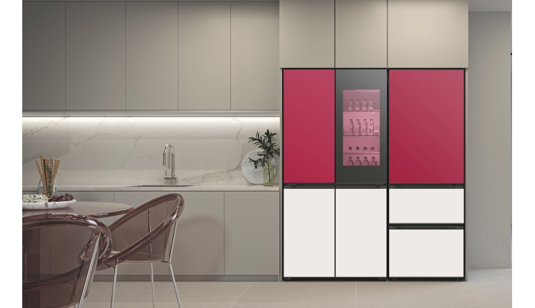 Marke: LG CES 2023: LG mit neuer Farbvariante für MoodUP-Kühlschrank, Bild 1 Haushaltsgroßgeräte CES 2023: LG mit neuer Farbvariante für MoodUP-Kühlschrank - News, Bild 1