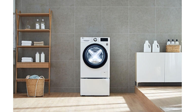 LG Neue LG-Waschmaschine arbeitet mit 3D-Multi-Sprühgerät und Dampf, Bild 1 Haushaltsgroßgeräte Neue LG-Waschmaschine arbeitet mit 3D-Multi-Sprühgerät und Dampf - News, Bild 1