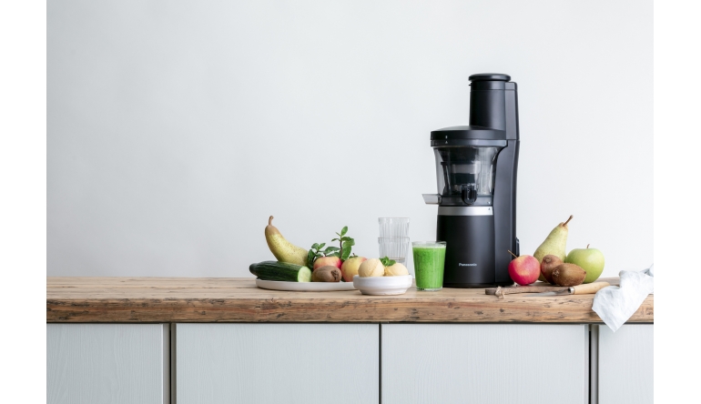 Panasonic Für Säfte, Sorbets und Frozen Joghurts: Neuer Slow Juicer von Panasonic ab April, Bild 1 Haushaltsgeräte Für Säfte, Sorbets und Frozen Joghurts: Neuer Slow Juicer von Panasonic ab April - News, Bild 1