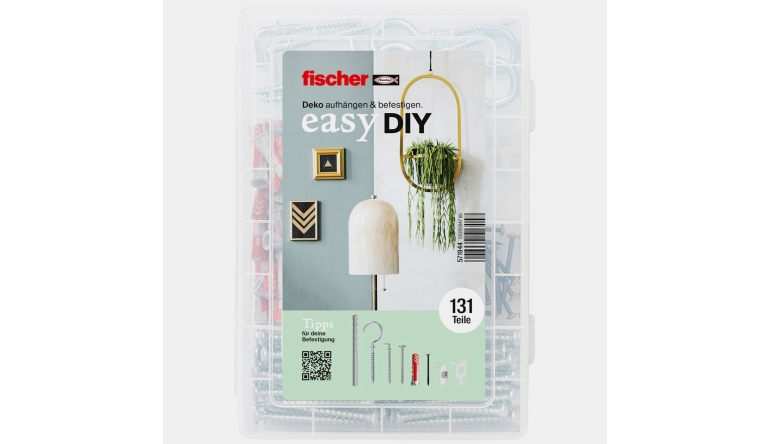 Marke: Für Deko, Lampen, Blumen und Co.: Neue EasyDIY Box von Fischer für den Haushalt, Bild 1 Produktvorstellung Für Deko, Lampen, Blumen und Co.: Neue EasyDIY Box von Fischer für den Haushalt - News, Bild 1