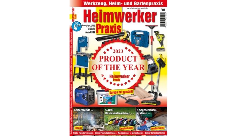 Marke: In der neuen „HEIMWERKER PRAXIS“: Akku-Rasenkantenscheren - Gartentrends - Motorhacke, Bild 1 Produktvorstellung In der neuen „HEIMWERKER PRAXIS“: Akku-Rasenkantenscheren - Gartentrends - Motorhacke - News, Bild 1