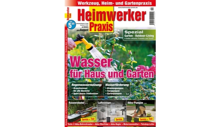 Produktvorstellung In der neuen „HEIMWERKER PRAXIS“: Wasser in Haus und Garten - Rasenroboter - News, Bild 1