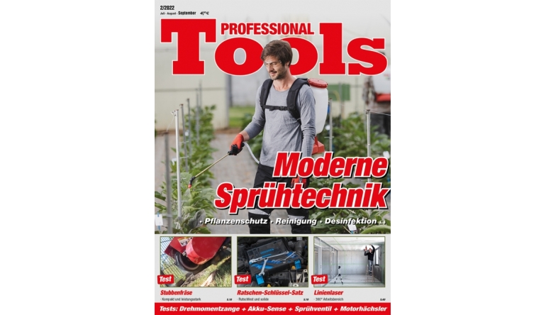 Produktvorstellung In der neuen „Professional Tools“: Moderne Sprühtechnik - Pflanzenschutz, Reinigung und Desinfektion - News, Bild 1