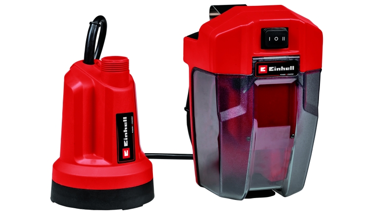 Marke: Neue Einhell-Akku-Klarwasserpumpe für überschwemmte Räume und Pools, Bild 1 Produktvorstellung Neue Einhell-Akku-Klarwasserpumpe für überschwemmte Räume und Pools - News, Bild 1