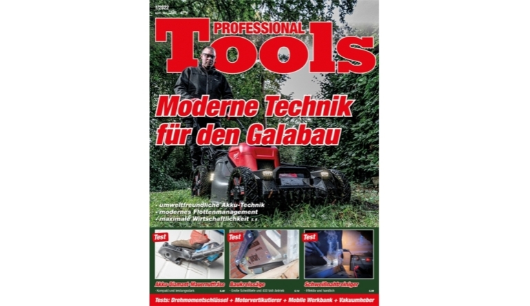 Produktvorstellung Spannende Techniken im und für den Galabau: In der neuen „Professional Tools“ - News, Bild 1