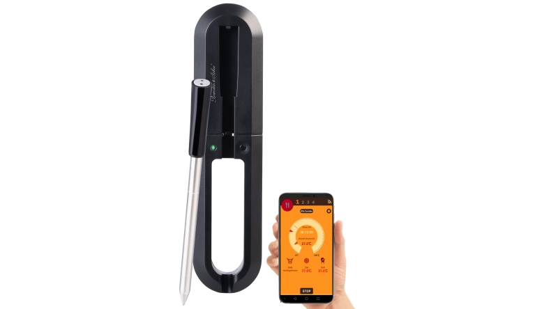 Marke: Rosenstein und Söhne Kabelloses Braten- und Fleischthermometer für Grill und Ofen mit App-Kontrolle, Bild 1 Gesundheit Kabelloses Braten- und Fleischthermometer für Grill und Ofen mit App-Kontrolle - News, Bild 1