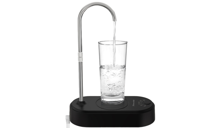 Marke: Rosenstein und Söhne Akku-Trinkwasser-Pumpe mit justierbarem Auslass für Standard-Kanister, Bild 1 Haushaltsgeräte Akku-Trinkwasser-Pumpe mit justierbarem Auslass für Standard-Kanister - News, Bild 1
