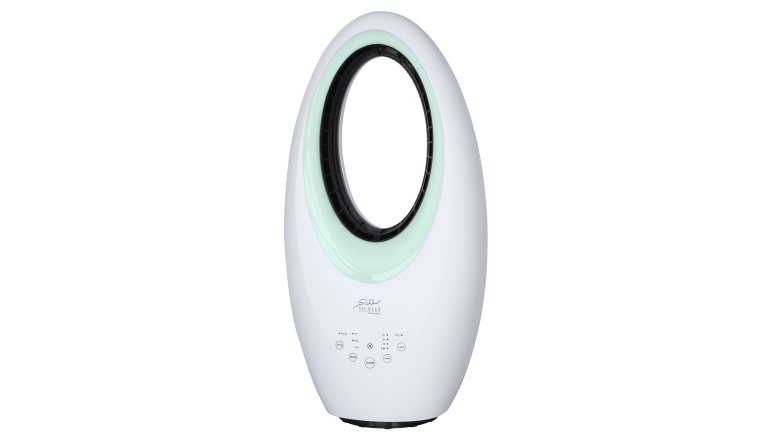Haushaltsgeräte Flügelloser Ventilator mit Touch-Tasten, Timer und LED-Licht - News, Bild 1