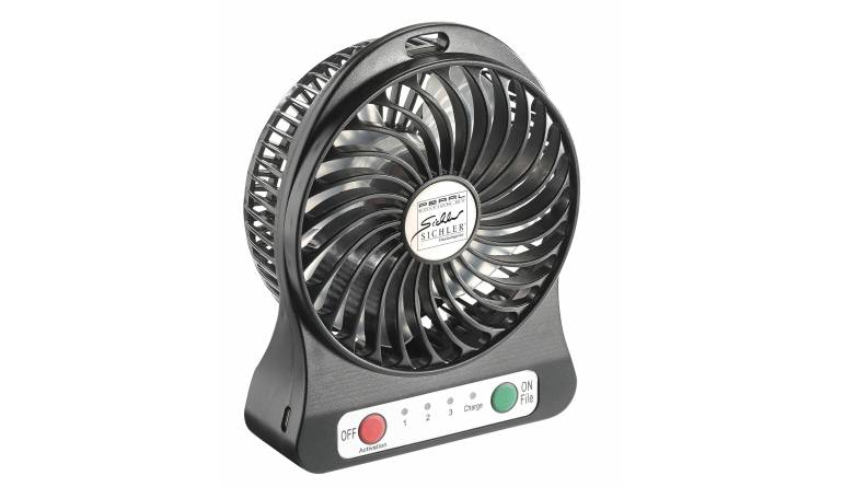 Sichler Tisch-Ventilator und Powerbank in einem: 2in1-Gerät von Sichler, Bild 1 Haushaltsgeräte Tisch-Ventilator und Powerbank in einem: 2in1-Gerät von Sichler - News, Bild 1
