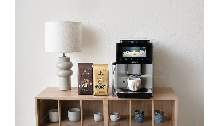 Haushaltsgeräte Siemens integriert Kaffeespezialitäten von Dallmayr in seine Kaffeevollautomaten - News, Bild 1
