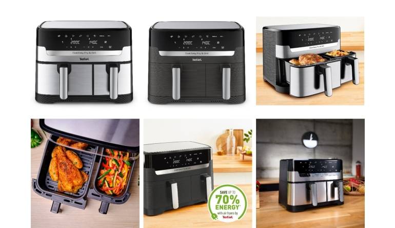Marke: Tefal Neue Dual Easy Fry & Grill Heißluftfritteuse von Tefal, Bild 1 Haushaltsgeräte Neue Dual Easy Fry & Grill Heißluftfritteuse von Tefal - News, Bild 1