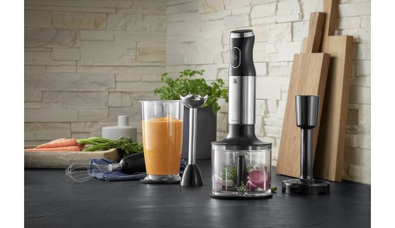 WMF Premiere für WMF Kult X Stabmixer Set mit Mini-Zerkleinerer und Schneebesen, Bild 1 Haushaltsgeräte Premiere für WMF Kult X Stabmixer Set mit Mini-Zerkleinerer und Schneebesen - News, Bild 1