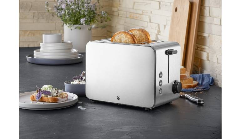 Haushaltsgeräte Wärmeisoliertes Cromargan-Gehäuse: Neuer WMF-Toaster mit beleuchteten Tasten - News, Bild 1