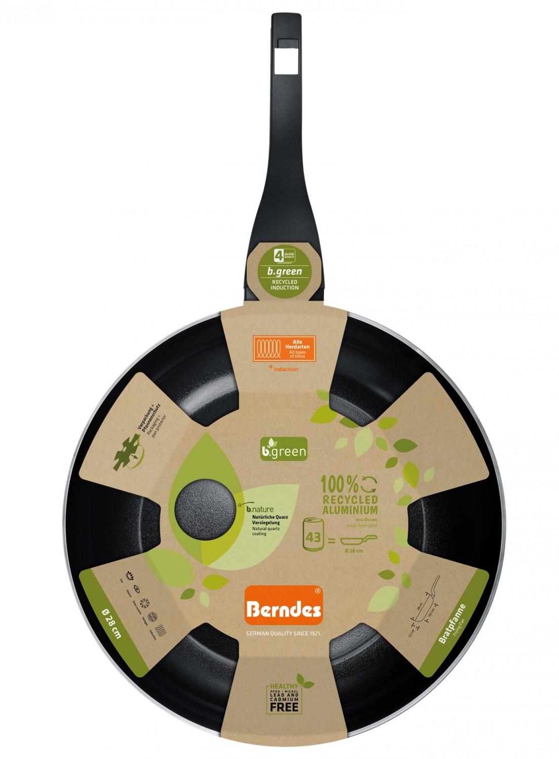 Recycling-Pfanne: Berndes b.green 28 cm, Bild 5 Pfanne Berndes b.green 28 cm im Test, Bild 5