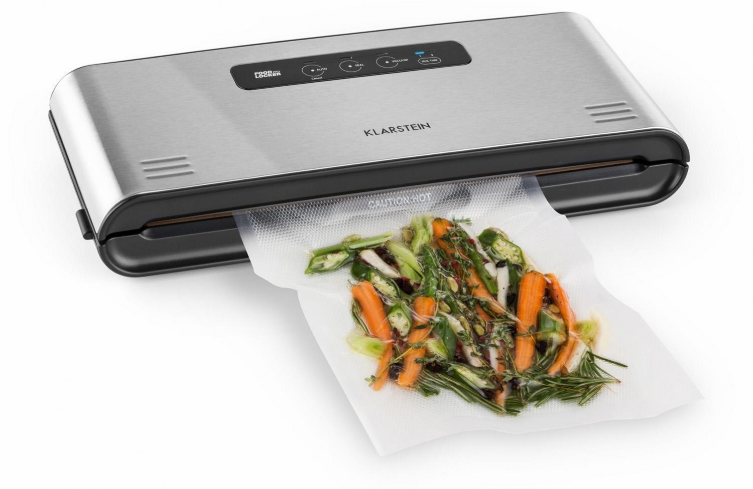 Systemtest: Klarstein Foodlocker Pro, Klarstein Tastemaker Compact, Bild 3 Vakuumierer Klarstein Foodlocker Pro, Klarstein Tastemaker Compact im Test , Bild 3