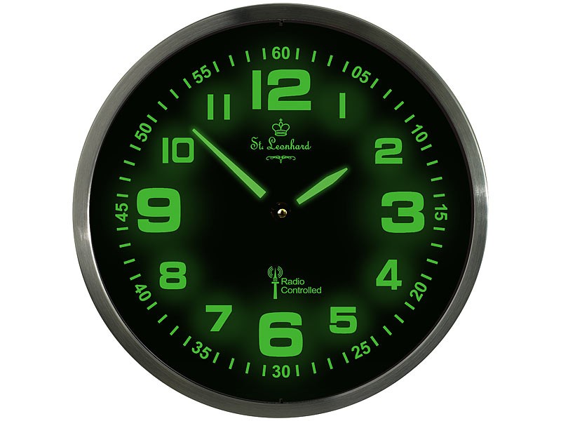 Funk-Wanduhr: St. Leonhard Funkwanduhr, Bild 3 Sonstiges Haustechnik St. Leonhard Funkwanduhr im Test, Bild 3