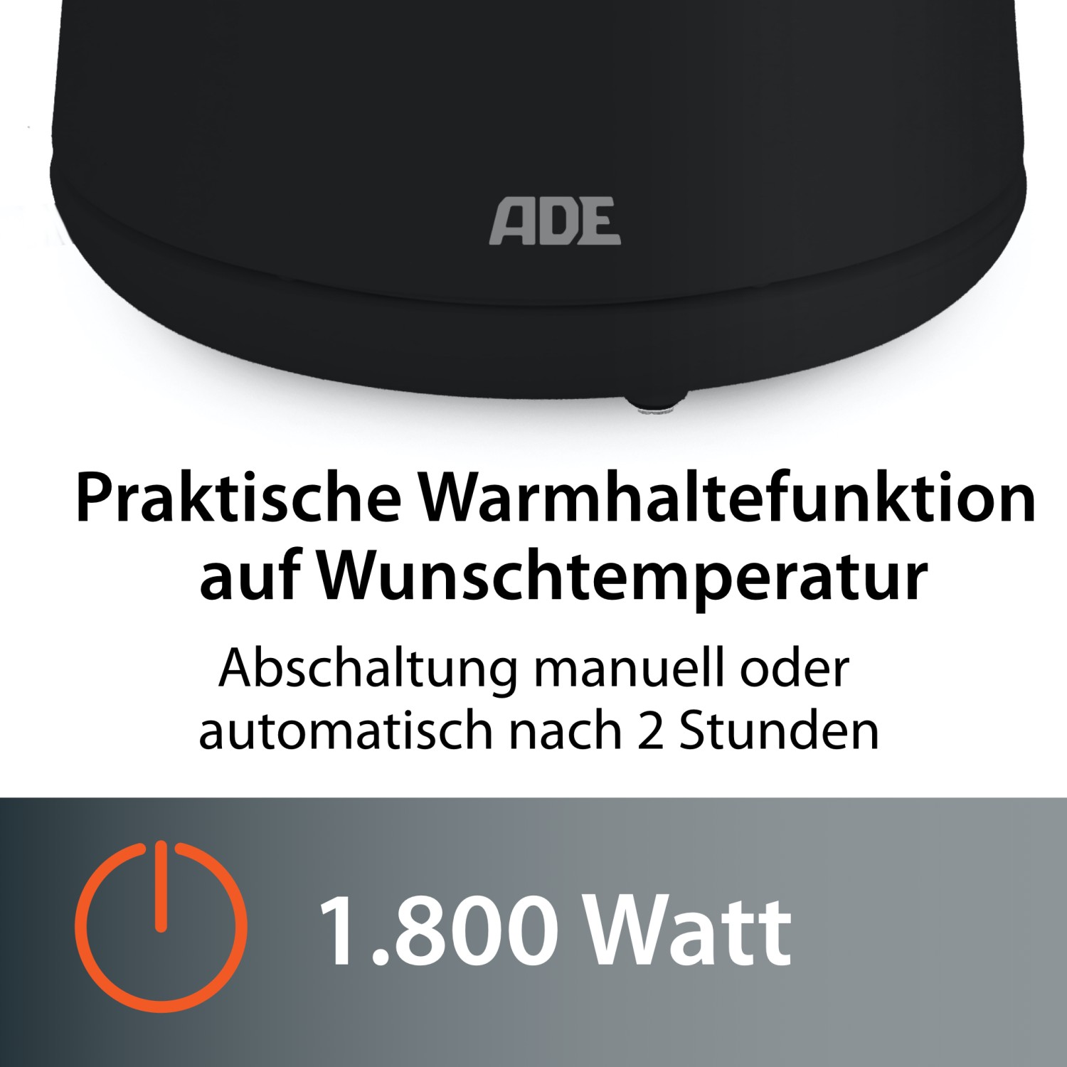 Wasserkocher ADE KG 2100-2 im Test, Bild 4