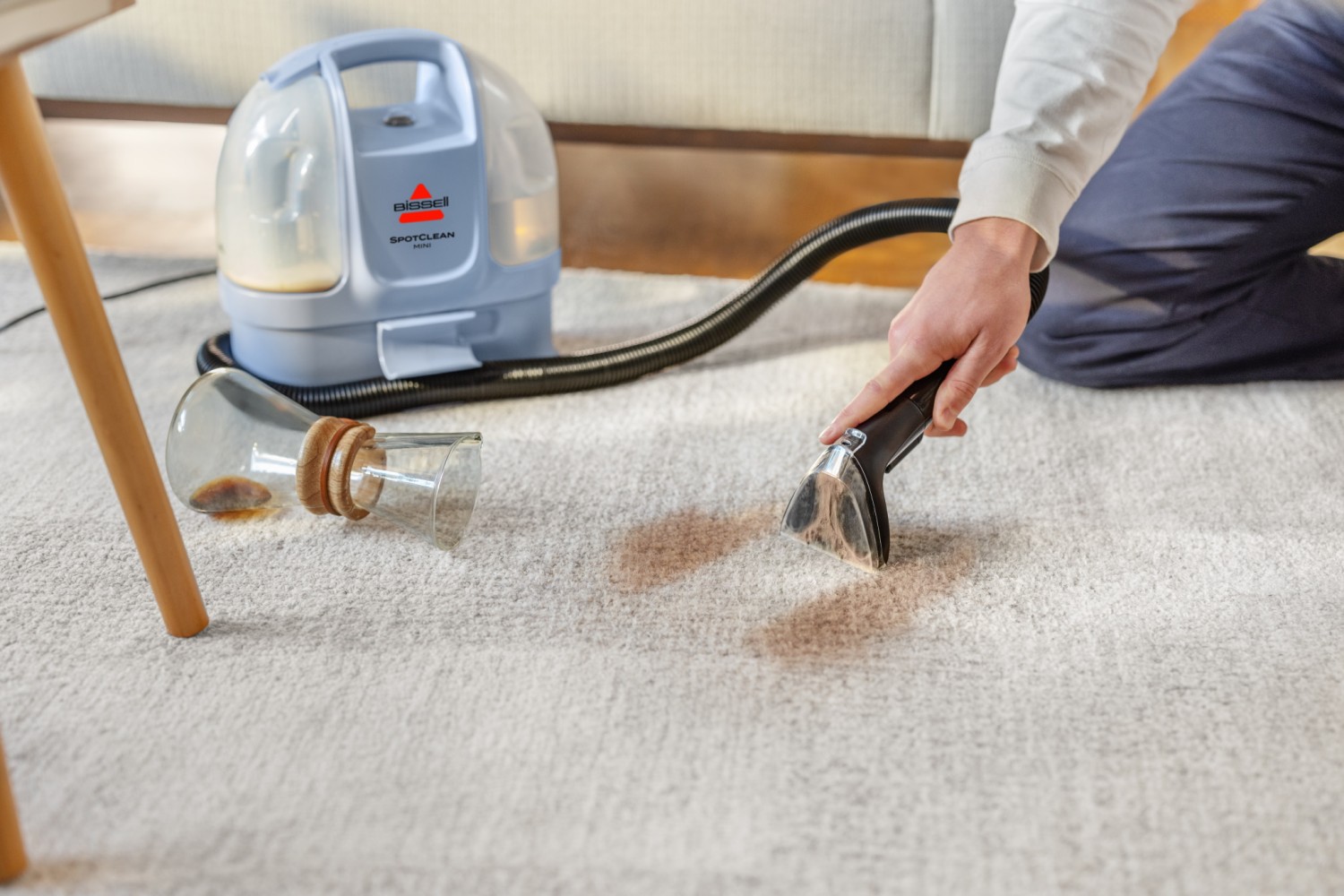 Der kompakte Fleckenprofi: Bissell SpotClean Mini, Bild 5 Staubsauger Bissell SpotClean Mini im Test, Bild 5