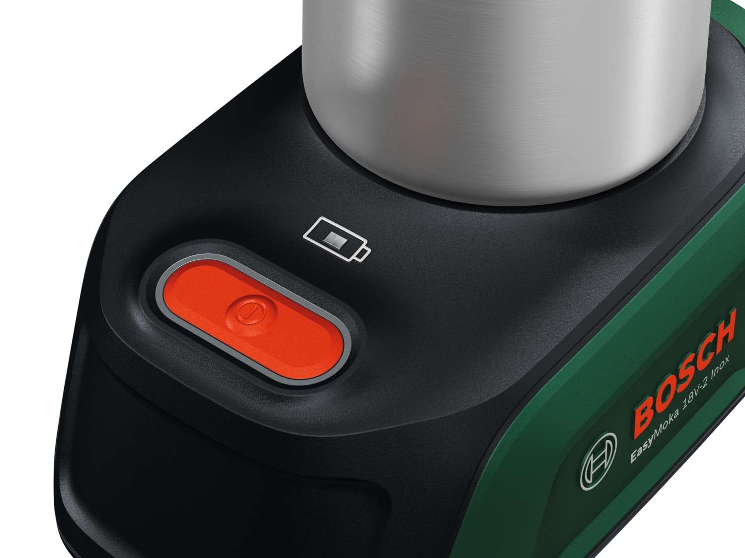 Bosch EasyMoka: Mobiler Kaffeegenuss: Bosch EasyMoka 18V-2 Inox – Edelstahl-Mokka-Kanne, Bild 3 Espressomaschine Bosch EasyMoka 18V-2 Inox – Edelstahl-Mokka-Kanne im Test, Bild 3