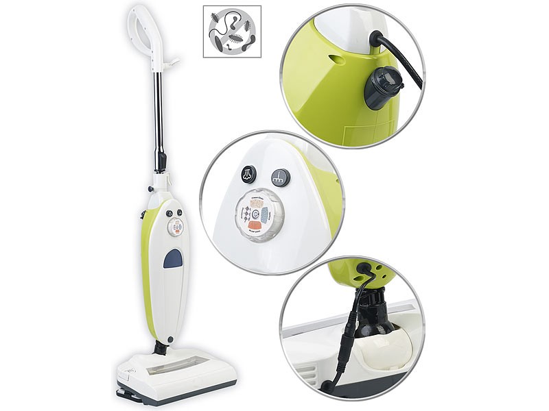 Volldampf voraus!: Sichler 2in1-Dampfbesen mit Kehrfunktion, Bild 4 Dampfreiniger Sichler 2in1-Dampfbesen mit Kehrfunktion im Test, Bild 4