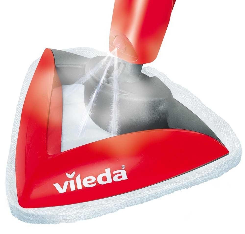 Dampfreiniger ohne Kabel: Der 100°C Hot Spray von Vileda macht mit verschmutzten Böden kurzen Prozess: Vileda 100° C Hot Spray, Bild 2 Dampfreiniger Vileda 100° C Hot Spray im Test, Bild 2