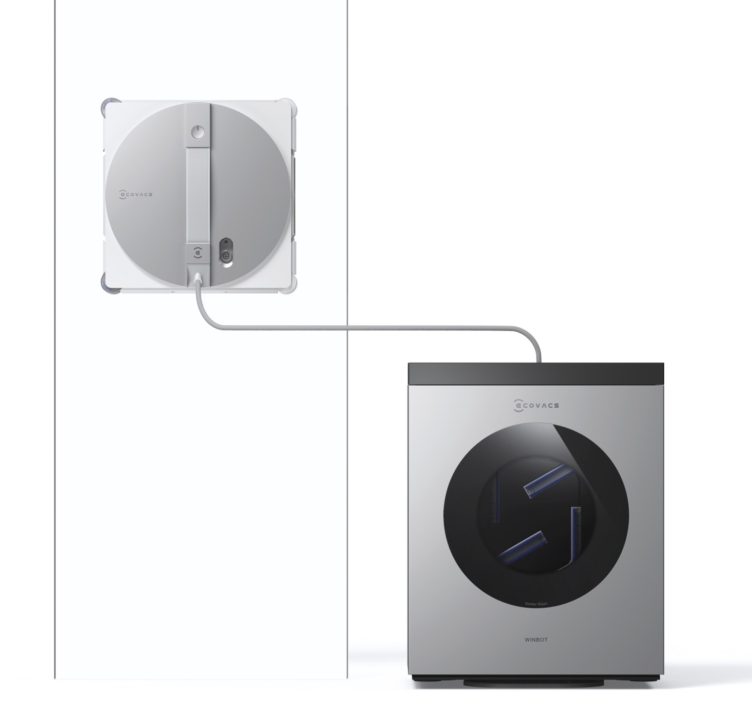 Fensterreinigung auf neuem Level: Ecovacs WINBOT W30 OMNI, Bild 2 Fensterreiniger Ecovacs WINBOT W30 OMNI im Test, Bild 2