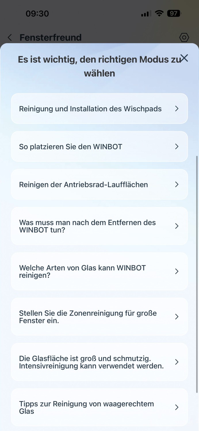 Fensterreinigung auf neuem Level: Ecovacs WINBOT W30 OMNI, Bild 4 Fensterreiniger Ecovacs WINBOT W30 OMNI im Test, Bild 4