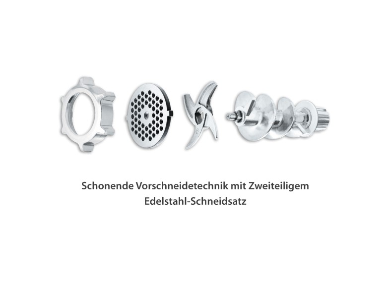 Hackfleisch, Würstchen und vieles mehr...: ADE KA1801, Bild 3 Fleischwolf ADE KA1801 im Test, Bild 3
