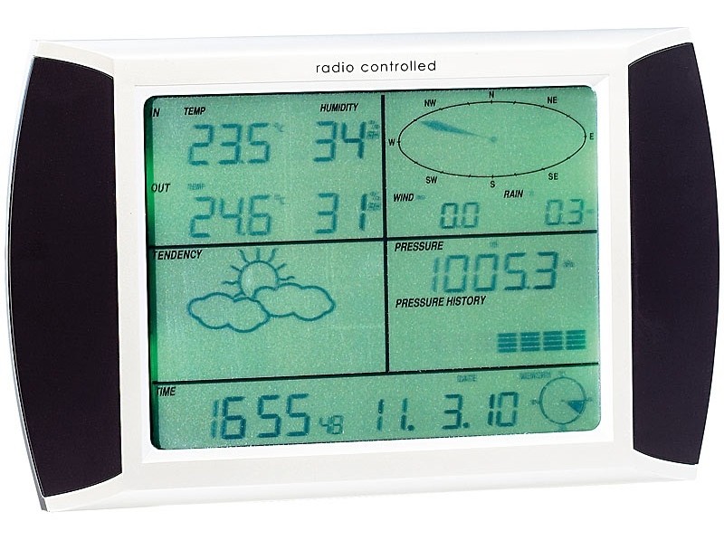 Sonstiges Haustechnik FreeTec Touchscreen-Wetterstation im Test, Bild 3