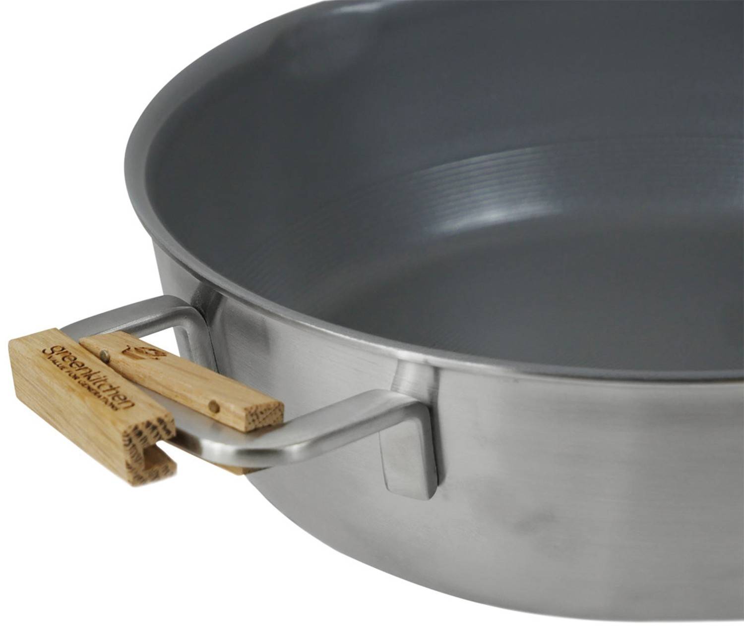 Serientest: Green Kitchen Zen Pan Maxi, Green Kitchen Topf Set „Your Pot For Life“, Bild 8 Pfanne Green Kitchen Zen Pan Maxi, Green Kitchen Topf Set „Your Pot For Life“ im Test , Bild 8