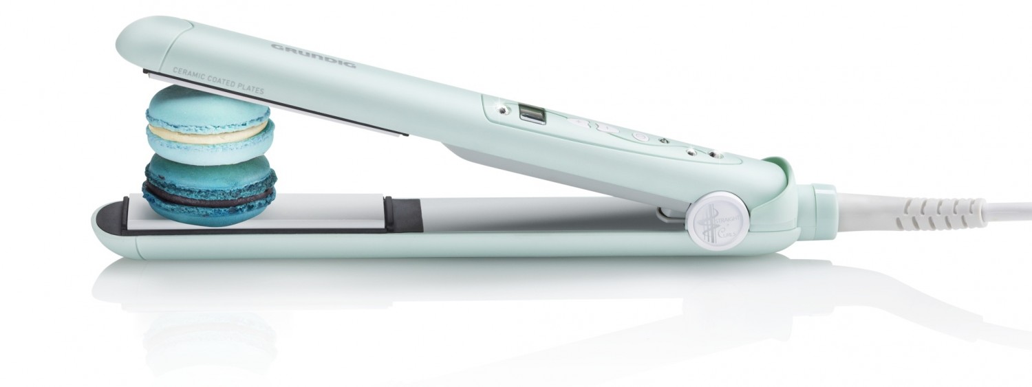 Haarglätter Grundig Hair Styler „Straight & Curls“ HS 5734 Macaron Edition im Test, Bild 2