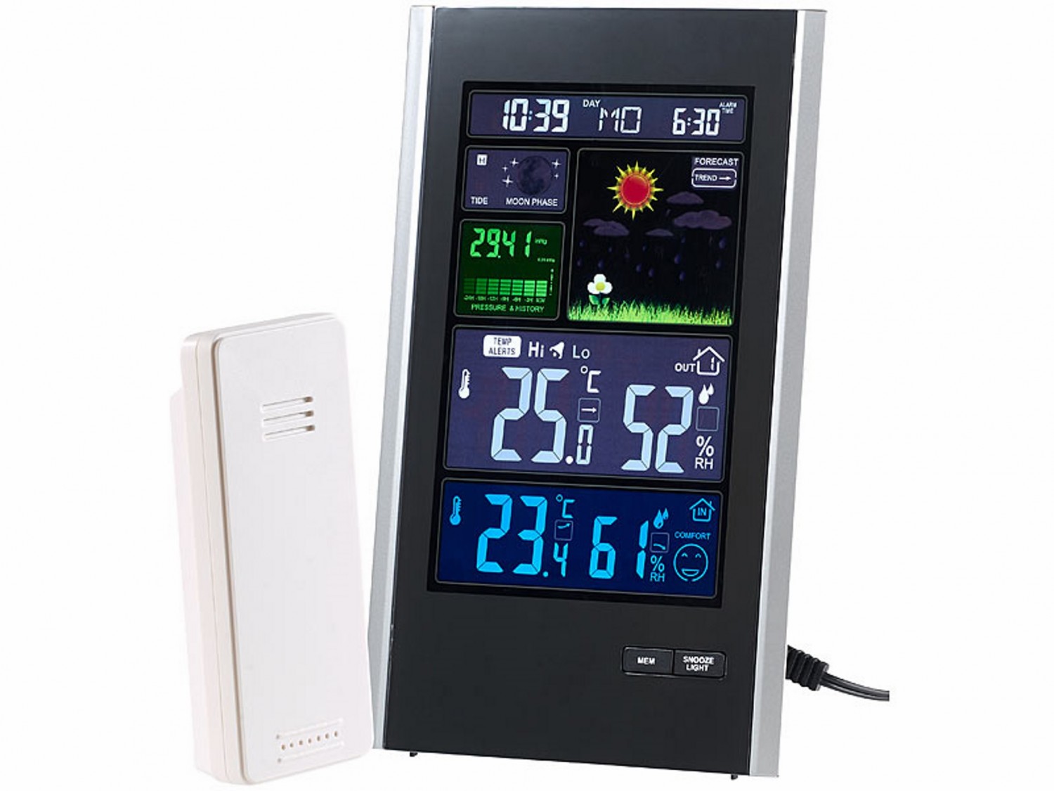 Sonstiges Haustechnik infactory Funk-Wetterstation FWS-686 im Test, Bild 2