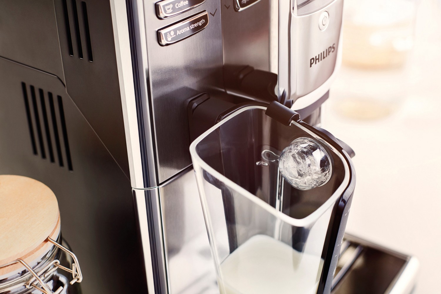 Philips Series 5000 mit LatteGo: Philips EP5335/10, Bild 5 Kaffeevollautomat Philips EP5335/10 im Test, Bild 5