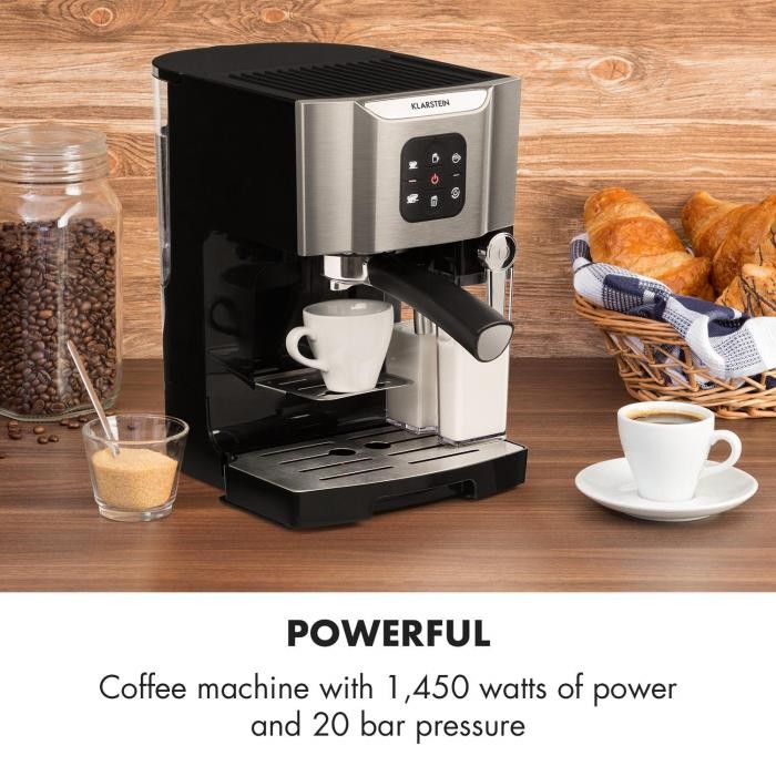 Klarstein BellaVita - Espresso, Cappuccino und Latte Macchiato Klarstein BellaVita - Espresso, Cappuccino und Latte Macchiato