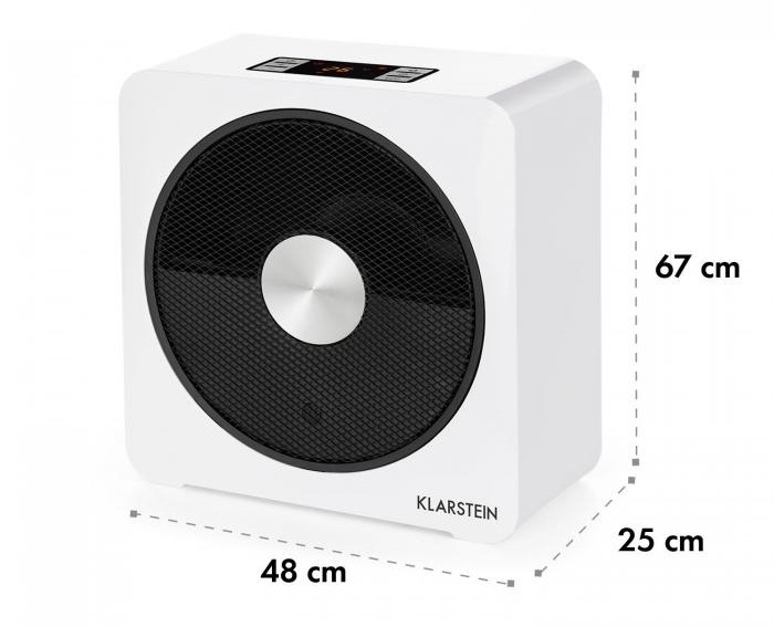 Heiß gemacht: Klarstein HeatPal Bloxx Elektrische Heizung, Bild 10 Klimageräte Klarstein HeatPal Bloxx Elektrische Heizung im Test, Bild 10
