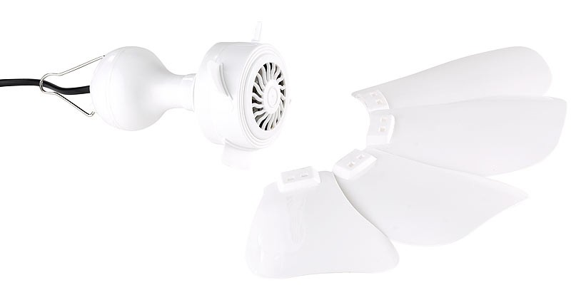 Sichler VT-132.D (NX-9078-908 ): Sichler mobile Deckenventilatoren VT-132.D, Bild 3 Klimageräte Sichler mobile Deckenventilatoren VT-132.D im Test, Bild 3