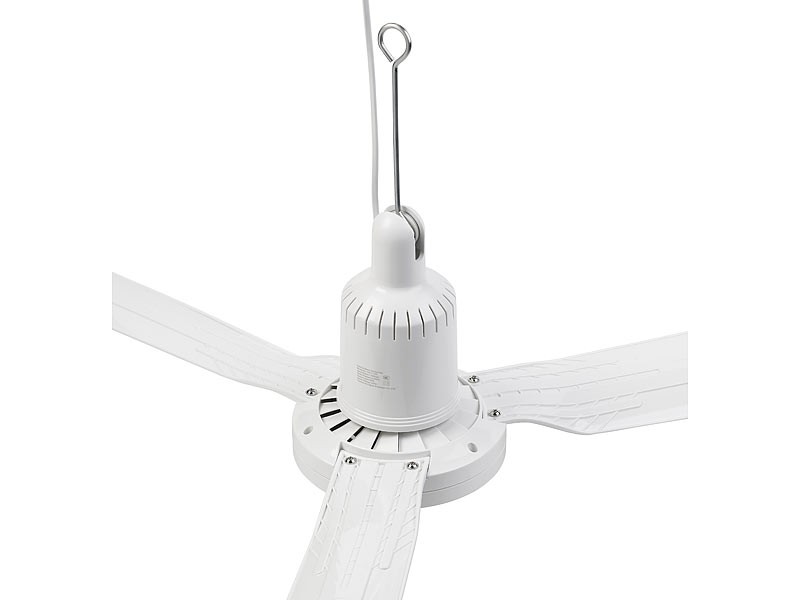 In Bewegung: Sichler Mobiler Decken-Ventilator, Bild 5 Klimageräte Sichler Mobiler Decken-Ventilator im Test, Bild 5