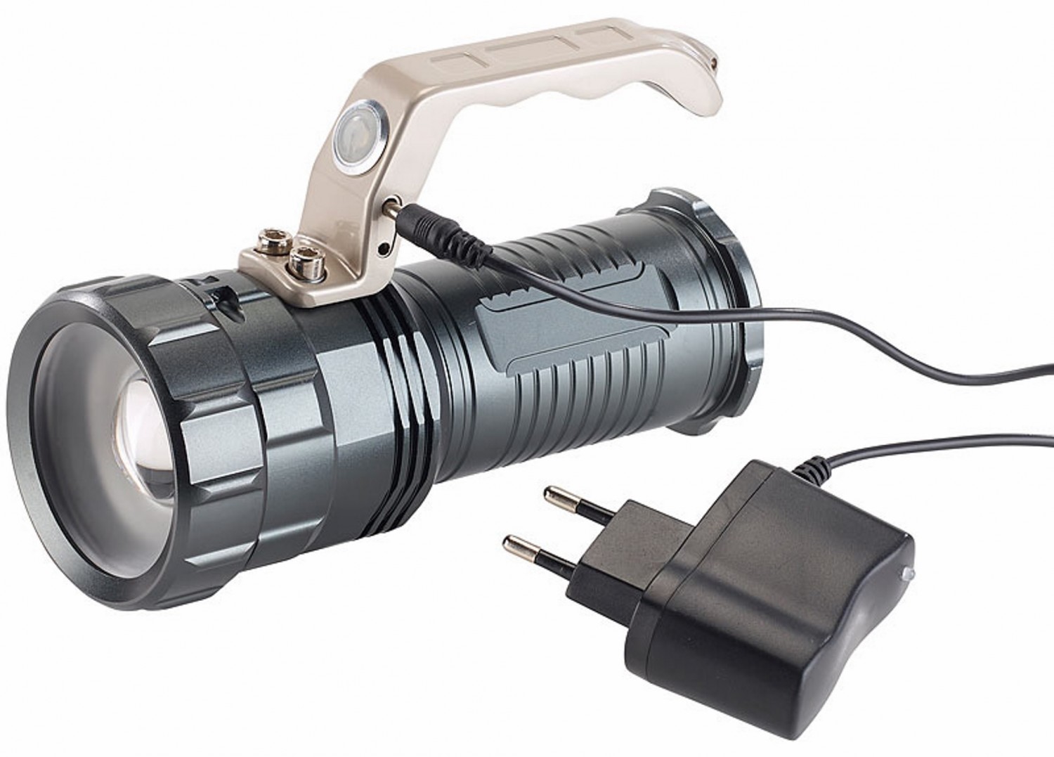 Sonstiges Haustechnik KryoLights Akku-LED-Handlampe TRC-410 CREE LED, 550lm, 10W, IP44 im Test, Bild 3