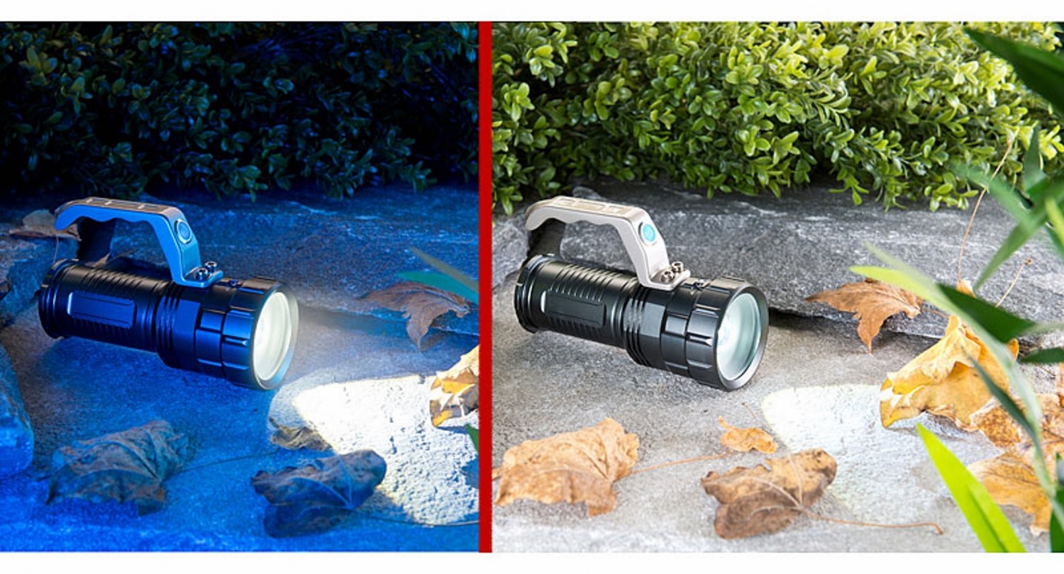 Sonstiges Haustechnik KryoLights Akku-LED-Handlampe TRC-410 CREE LED, 550lm, 10W, IP44 im Test, Bild 6