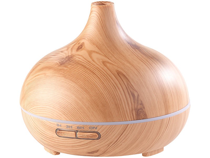 Spa-Oase für zu Hause: Carlo Milano Aroma-Diffusor und Luftbefeuchter mit LED-Farbwechsler, Bild 4 Luftbehandlung Carlo Milano Aroma-Diffusor und Luftbefeuchter mit LED-Farbwechsler im Test, Bild 4