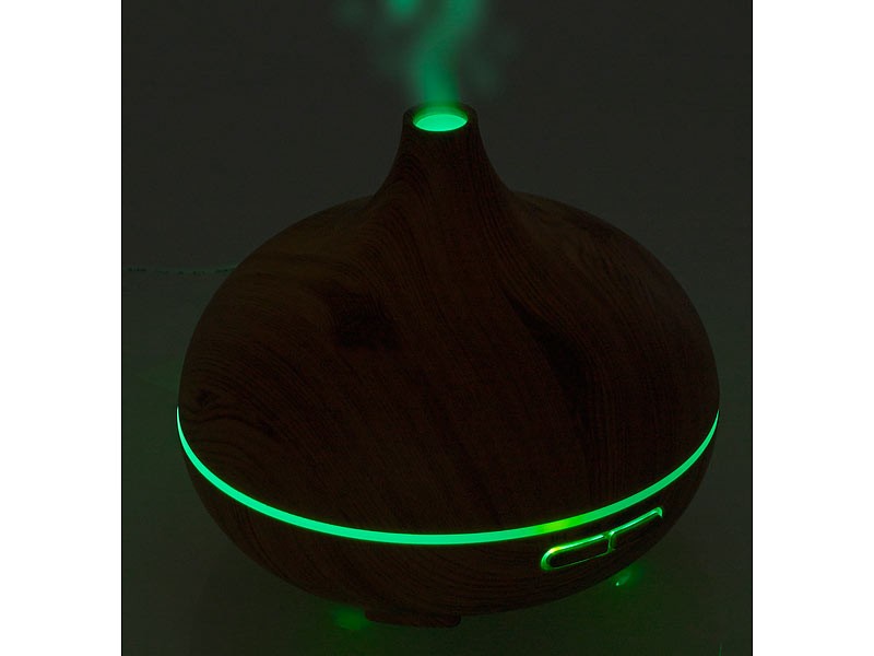 Spa-Oase für zu Hause: Carlo Milano Aroma-Diffusor und Luftbefeuchter mit LED-Farbwechsler, Bild 5 Luftbehandlung Carlo Milano Aroma-Diffusor und Luftbefeuchter mit LED-Farbwechsler im Test, Bild 5