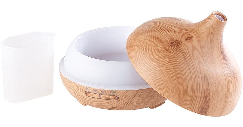 Spa-Oase für zu Hause: Carlo Milano Aroma-Diffusor und Luftbefeuchter mit LED-Farbwechsler, Bild 3 Luftbehandlung Carlo Milano Aroma-Diffusor und Luftbefeuchter mit LED-Farbwechsler im Test, Bild 3