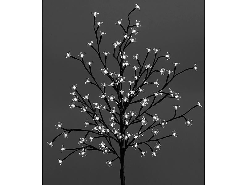 Beleuchtung LUNARTEC Solar Lichterbaum, 120 Blüten incl. Standfuß im Test, Bild 4