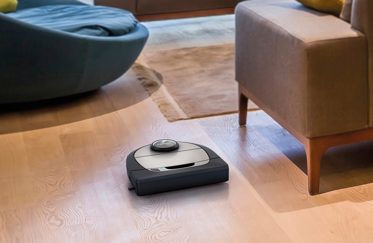 Kleine Helferlein: Neato Robotics Botvac D7 Connected, Bild 12 Staubsauger Roboter Neato Robotics Botvac D7 Connected im Test, Bild 12