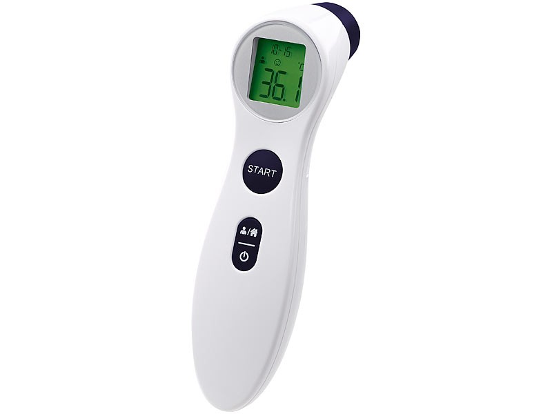 Fieberthermometer Newgen Medicals Medizinisches Infrarot-Fieberthermometer, Newgen Medicals 3in1-Infrarot-Thermometer im Test , Bild 2