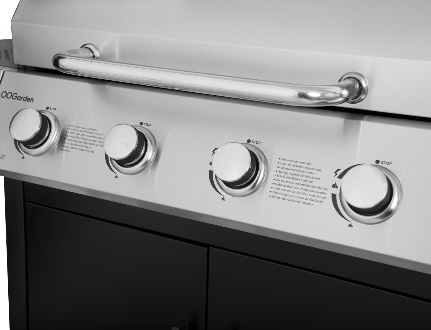 Gasgrill · OOGarden Indiana 4: OOGarden Indiana 4, Bild 6 Grill OOGarden Indiana 4 im Test, Bild 6