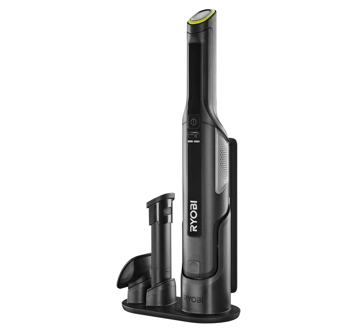 Kompakt, kabellos, praktisch: Ryobi RHV 44-220G, Bild 2 Akku-Handsauger Ryobi RHV 44-220G im Test, Bild 2