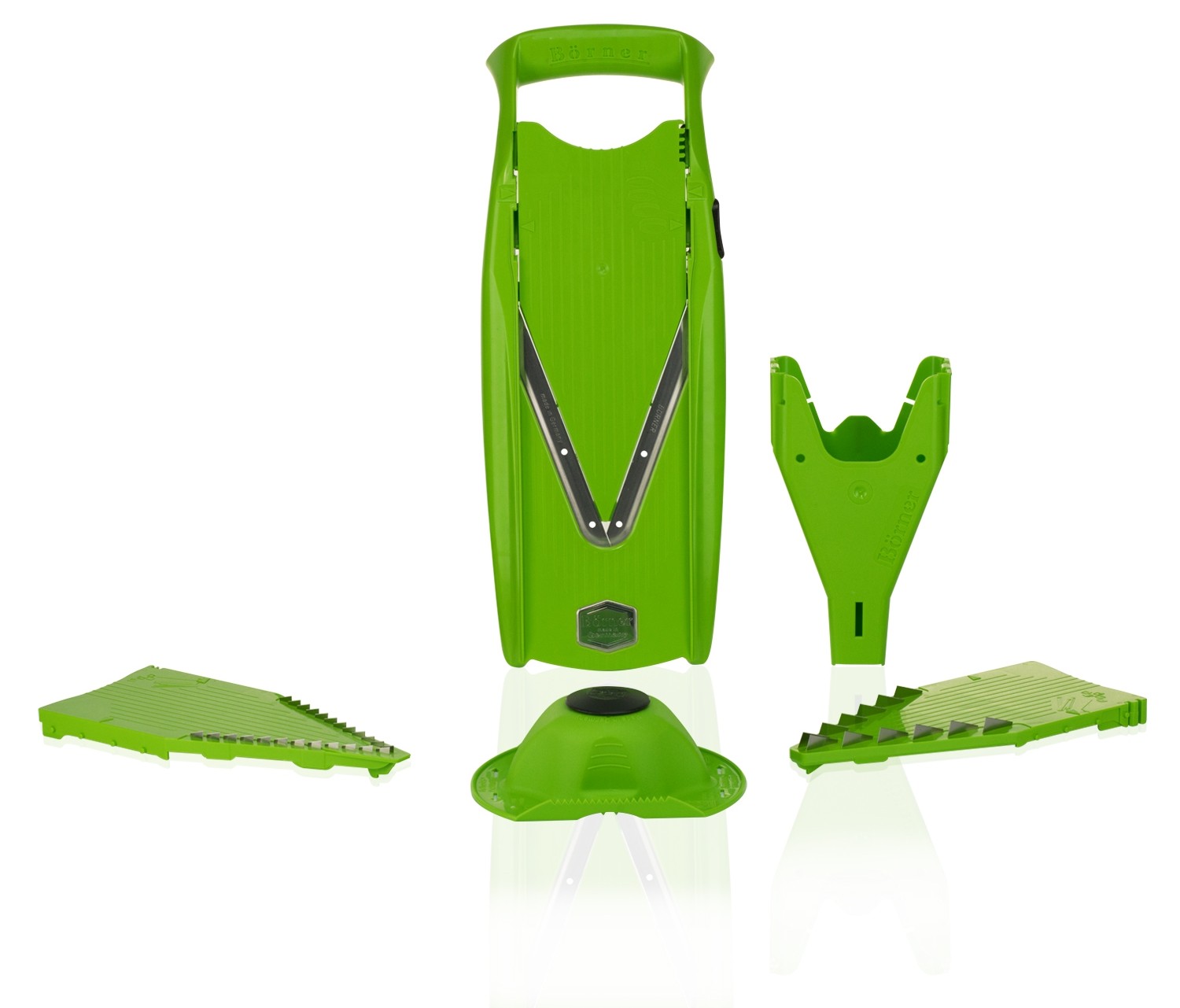Sicherer Gemüsehobel: Börner Gemüsehobel V5 PowerLine Starter Set, Bild 2 Sonstige Küchengeräte Börner Gemüsehobel V5 PowerLine Starter Set im Test, Bild 2