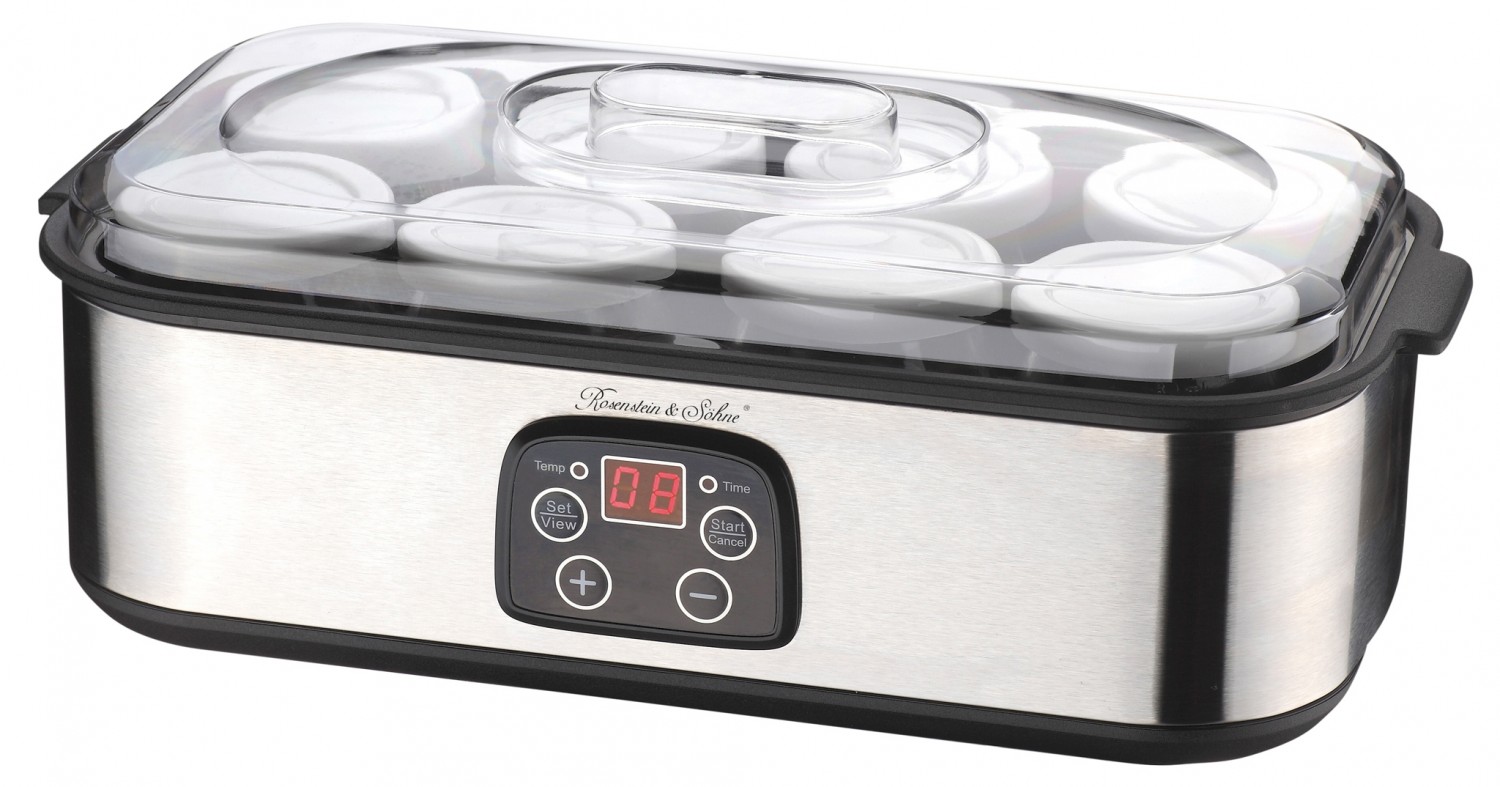 Joghurt-Maker · Rosenstein & Söhne JM-300: Rosenstein und Söhne Joghurt-Maker JM-300, Bild 2 Sonstige Küchengeräte Rosenstein und Söhne Joghurt-Maker JM-300 im Test, Bild 2